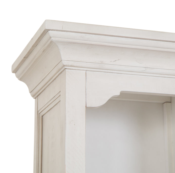 Bureau Milson de 64 po avec rangement et tablettes réglables - albâtre
