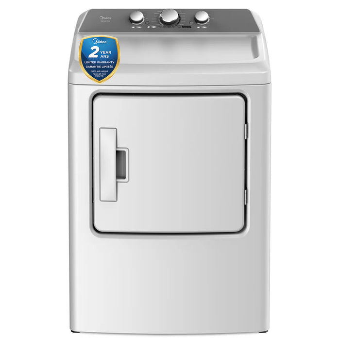 Sécheuse électrique Midea de 6,7 pi³ - blanche - MLE43A3AWW