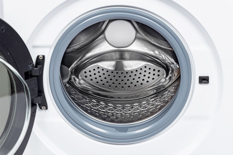 Laveuse compacte Midea à chargement frontal de 3,1 pi3 avec PowerMixMC et Steam Care - MLHW31S2BBW