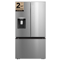 Réfrigérateur intelligent Midea de 36 po et de 29,3 pi³ à portes françaises - acier inoxydable - MRF29D2AST