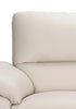 Mystic 41.7” Contemporary Genuine Leather Chair - Frost | Fauteuil contemporain Mystic de 41,7 po en cuir véritable - givre