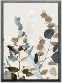 Œuvre d’art encadrée au fini stuc « Decorated I » - 25,5 po x 33,5 po