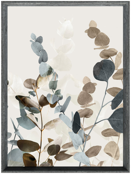 Œuvre d’art encadrée au fini stuc « Decorated I » - 25,5 po x 33,5 po