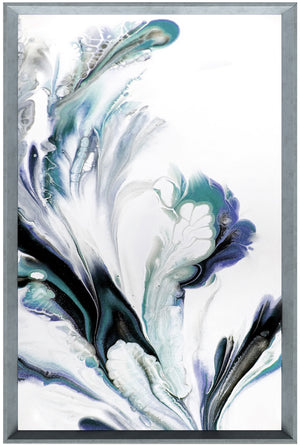 Œuvre d’art encadrée au fini stuc « Beautiful III » - 25,5 po x 37,5 po 