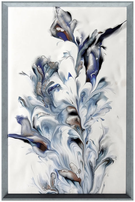 Œuvre d’art encadrée au fini stuc « Beautiful I » - 25,5 po x 37,5 po 