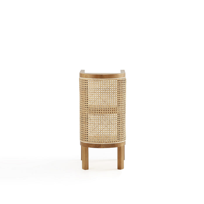 Table de bout Versailles de Manhattan Comfort - canne naturelle