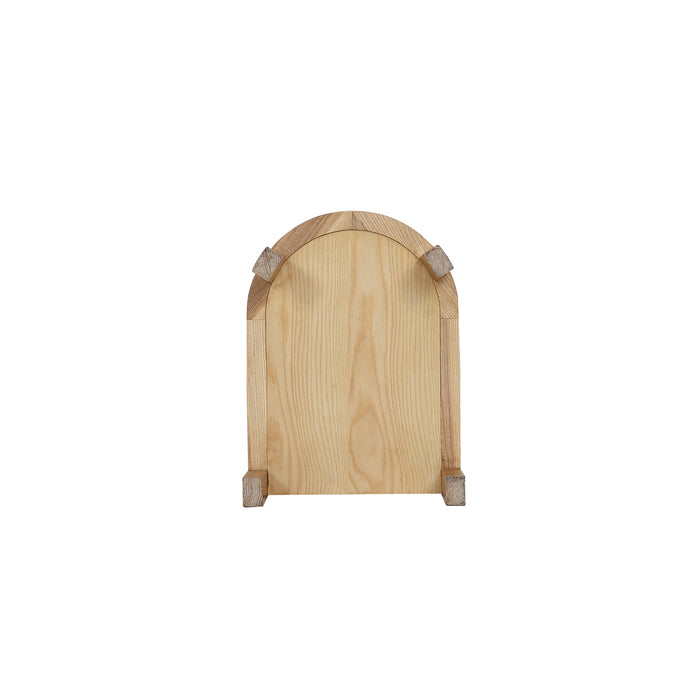 Table de bout Versailles de Manhattan Comfort - canne naturelle