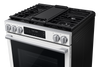 Samsung 6 Cu. Ft. Slide-In True Convection Range with Air Fry Max - White - NSG80H60SWAA | Cuisinière encastrée Samsung de 6 pi3 à convection véritable avec friture à air Air Fry Max - blanc - NSG80H60SWAA