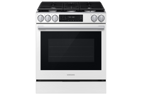 Cuisinière encastrée Samsung de 6 pi3 à convection véritable avec friture à air Air Fry Max - blanc - NSG80H60SWAA