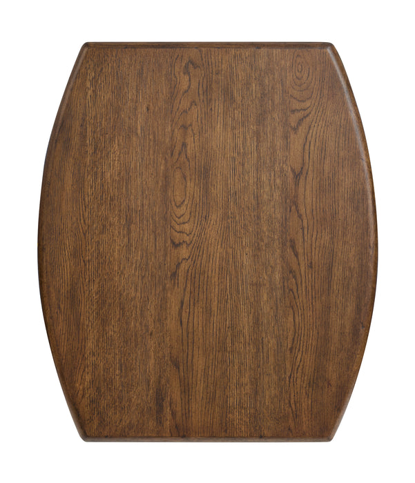 Table de bout Parry de 22 po - brun terre de Sienne