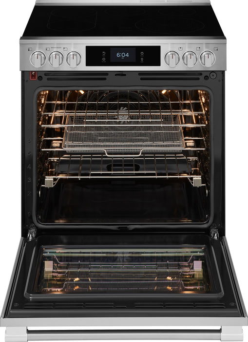 Cuisinière électrique Frigidaire Professional de 6,2 pi³ avec pizza cuite sur pierre - acier inoxydable - PCFEC085BF