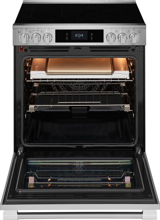 Cuisinière électrique Frigidaire Professional de 6,2 pi³ avec pizza cuite sur pierre - acier inoxydable - PCFEC085BF