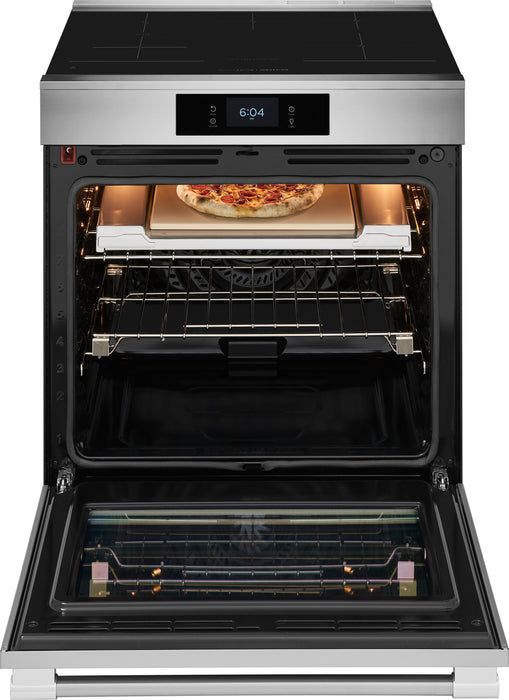 Cuisinière à induction Frigidaire Professional de 6,2 pi³ avec pizza cuite sur pierre - acier inoxydable Smudge-ProofMD - PCFIC085BF
