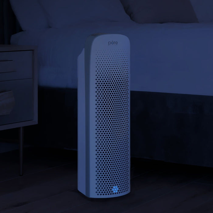Purificateur d’air 4 en 1 PureZone Elite avec filtre HEPA véritable - CA-PEAIRTWR