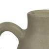 8.75” Terracotta Vase with Handle – Green  | Vase de 8,75 po en terre cuite avec poignée - vert