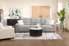 Shaquille O’Neal Home Prestige 3-piece Power Reclining Sofa – Grey | Sofa sectionnel Prestige de Shaquille O’Neal Home 3 pièces avec inclinaison électrique - gris