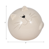 5” Ceramic Cat Orb Decoration – White | Chat sphérique décoratif de 5 po en céramique - blanc