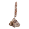 11” Natural Wood Fish on Stand – Red | Poisson sur socle de _ po en bois naturel - rouge