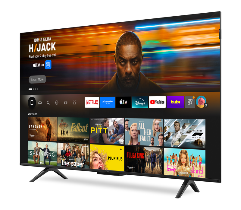 Téléviseur intelligent QD-Mini DEL QLED TCL de série Q6L UHD 4K de 85 po avec HDR et Fire TV (85Q6L) - modèle 2026