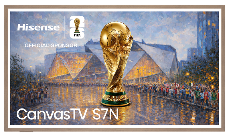 Téléviseur QLED Hisense S7N CanvasTVMC 4K de 50 po avec Google TV (50S7N)