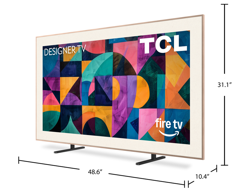 Téléviseur intelligent encadré QLED TCL A400 de série Pro UHD 4K de 55 po avec HDR et Fire TV (55A400PRO) - modèle 2026 