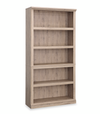 Bibliothèque Alcott de 35,28 po à 5 tablettes dont 3 tablettes réglables - érable Pacifique