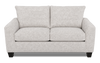Sofa personnalisable Arc de Sofa Lab de 86 po de format condo fabriqué au Canada en tissu -  Plush Oyster