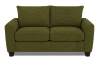  Sofa personnalisable Arc de Sofa Lab de 86 po de format condo fabriqué au Canada en tissu - Chenille Moss