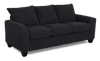Sofa personnalisable Arc de Sofa Lab de 86 po fabriqué au Canada en tissu - Teddy Raven