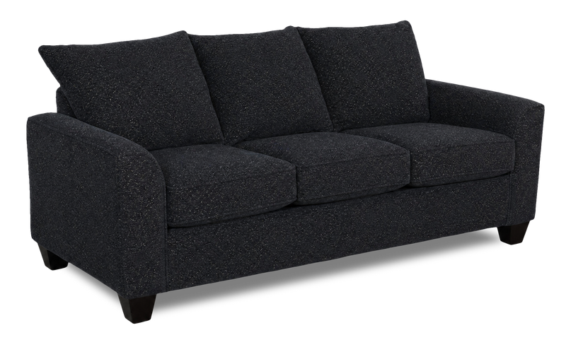 Sofa personnalisable Arc de Sofa Lab de 86 po fabriqué au Canada en tissu - Teddy Raven