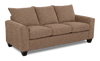 Sofa personnalisable Arc de Sofa Lab de 86 po fabriqué au Canada en tissu - Chenille Praline