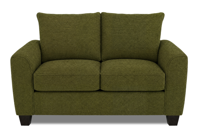Causeuse personnalisable Roll de Sofa Lab de 63 po fabriqué au Canada en tissu - Chenille Moss