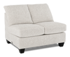 Causeuse sans accoudoirs personnalisable Arc de Sofa Lab de 46 po fabriquée au Canada en tissu - Plush Oyster