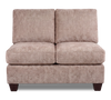 Made in Canada Customizable Sofa Lab Arc 46" Armless Fabric Loveseat – Chenille Praline | Causeuse sans accoudoirs personnalisable Arc de Sofa Lab de 46 po fabriquée au Canada en tissu - Chenille Praline