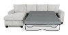 Made in Canada Customizable Sofa Lab Arc Fabric Left-Facing Sofabed Sectional - Plush Oyster | Sofa-lit sectionnel de gauche personnalisable Arc de Sofa Lab fabriqué au Canada en tissu - Plush Oyster