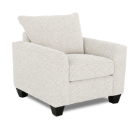  Fauteuil personnalisable Roll de Sofa Lab de 40 po fabriqué au Canada en tissu - Teddy Riverrock