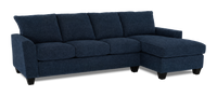  Sofa avec fauteuil long de droite personnalisable Arc de Sofa Lab fabriqué au Canada en tissu - Chenille Pacific