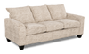 Sofa-lits personnalisable Arc de Sofa Lab de 38 po fabriqué au Canada en tissu - Plush Parchment