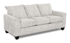 Made in Canada Customizable Sofa Lab Arc 38" Fabric Sofa Bed - Plush Oyster | Sofa-lits personnalisable Arc de Sofa Lab de 38 po fabriqué au Canada en tissu - Plush Oyster