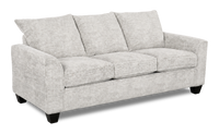  Sofa-lits personnalisable Arc de Sofa Lab de 38 po fabriqué au Canada en tissu - Plush Oyster