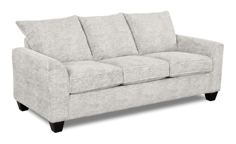 Sofa-lits personnalisable Arc de Sofa Lab de 38 po fabriqué au Canada en tissu - Plush Oyster