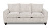 Made in Canada Customizable Sofa Lab Arc 38" Fabric Sofa Bed - Plush Oyster | Sofa-lits personnalisable Arc de Sofa Lab de 38 po fabriqué au Canada en tissu - Plush Oyster