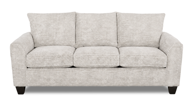 Sofa-lits personnalisable Arc de Sofa Lab de 38 po fabriqué au Canada en tissu - Plush Oyster