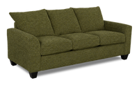  Sofa-lits personnalisable Arc de Sofa Lab de 38 po fabriqué au Canada en tissu - Chenille Moss