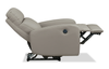 Asher 31.5" Genuine Leather Power Reclining Chair – Light Grey | Fauteuil à inclinaison électrique Asher de 31.5 po en cuir véritable - gris clair