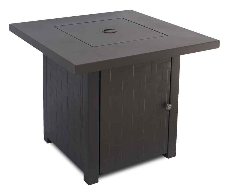 Foyer-table Aster convertible au propane ou au gaz naturel de 28 po (L) et de 40 000 BTU en métal