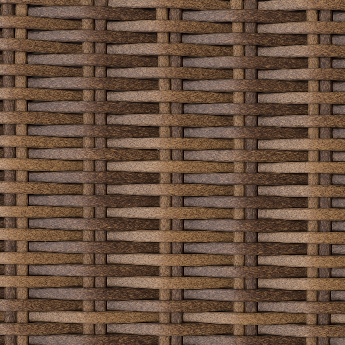 Ensemble Banff 4 pièces pour la terrasse à l’extérieur avec 2 causeuses, un fauteuil en coin et un fauteuil sans accoudoirs - brun et beige