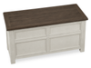 Baxter 46” Country-Style Lift-Top Coffee Table – Mocha | Table à café Baxter de 46 po de style champêtre avec dessus relevable - moka