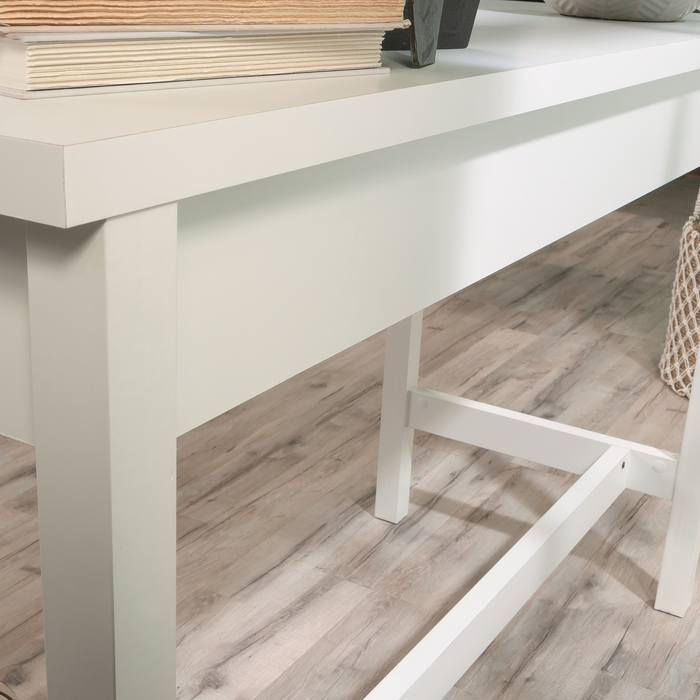 Bureau Bexley de 47,17 po à 2 tiroirs - blanc doux