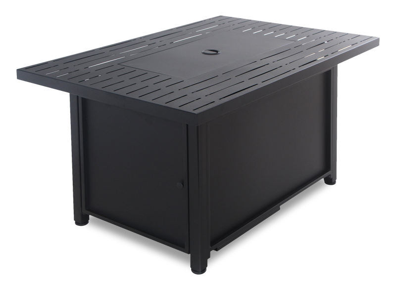 Foyer-table Blaze convertible au propane ou au gaz naturel de 42 po (L) et de 50 000 BTU en métal